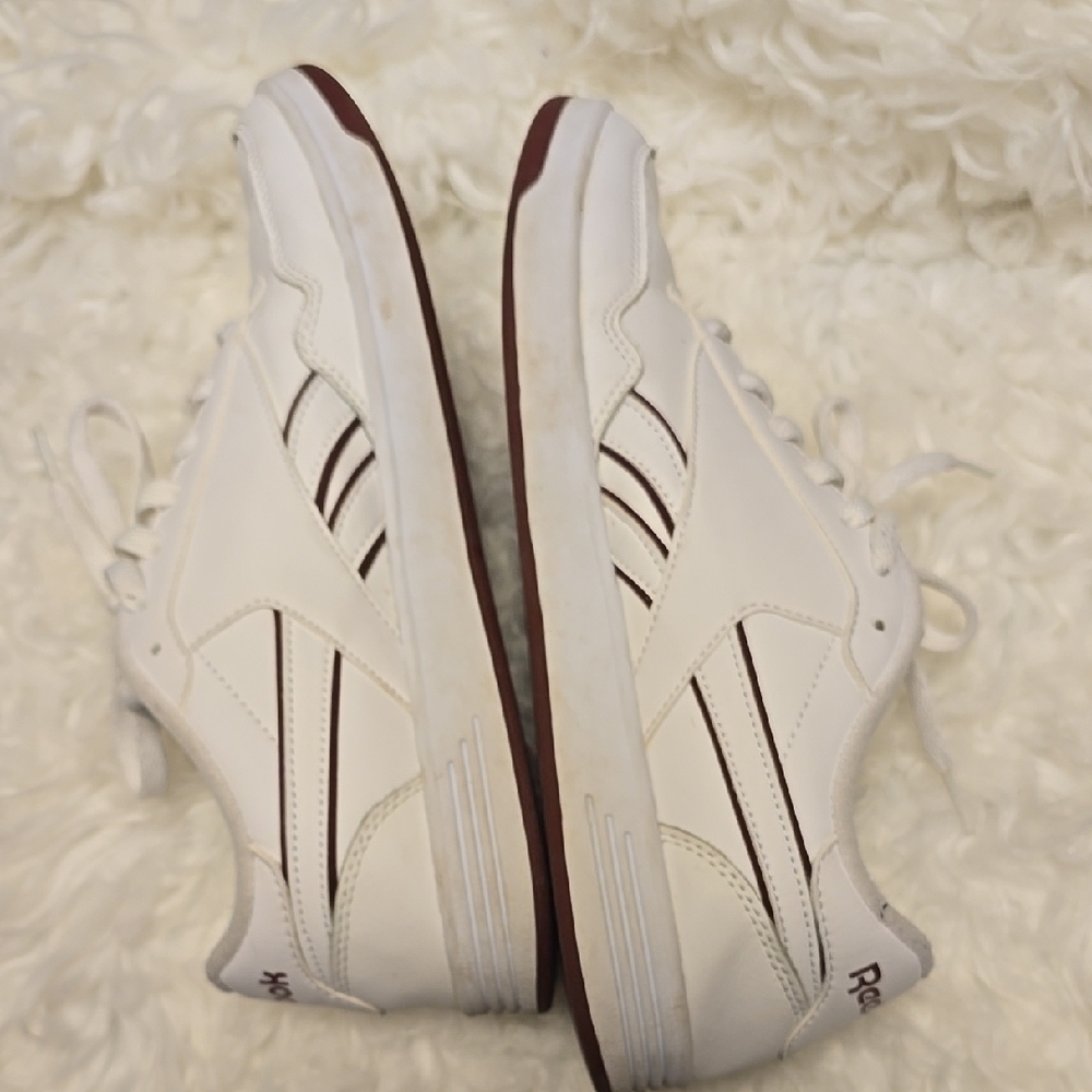 Reebok White and Maroon Sneakers - Picture 7 of 9